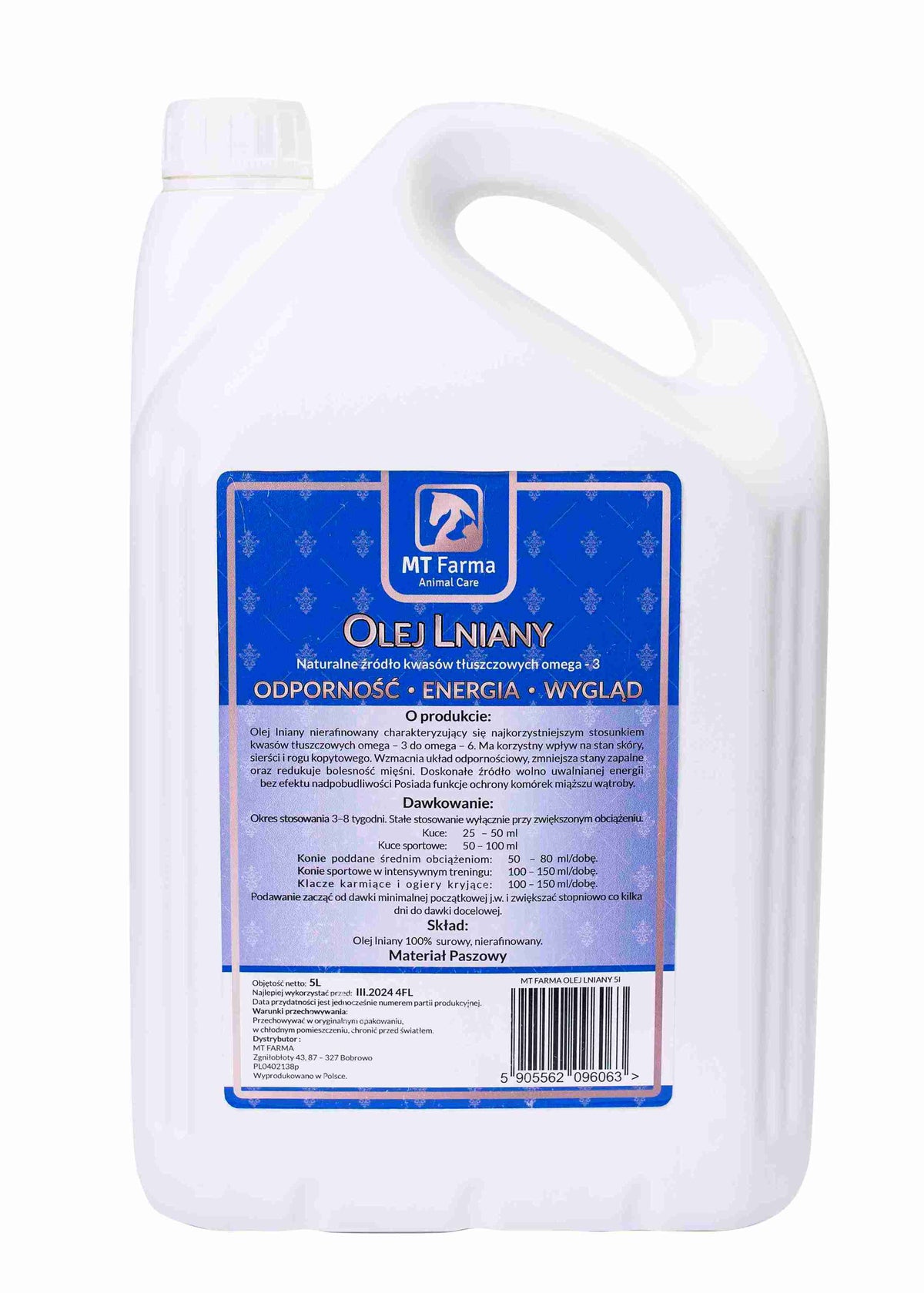MT Farma Olej lniany 5 l