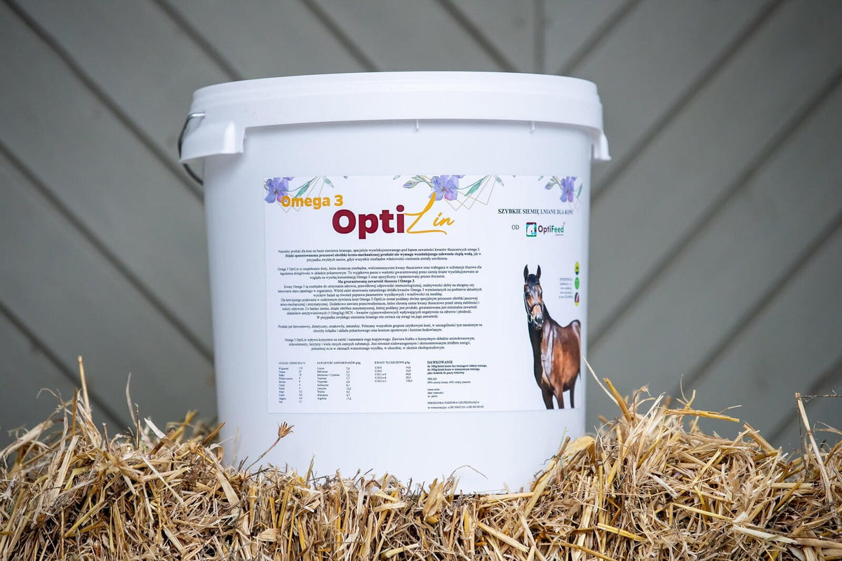 Omega 3 OptiLin 9 kg — wiadro